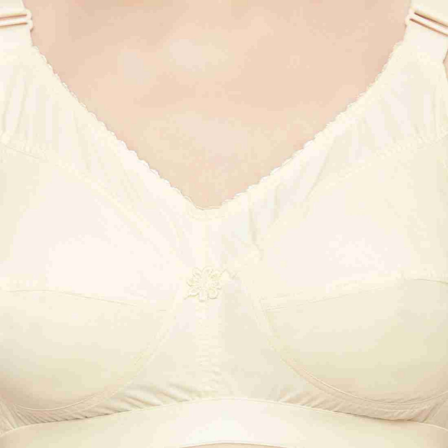 Bindeshwari Non-Padded Wired 3/4th Coverage Beige T-Shirt Bra